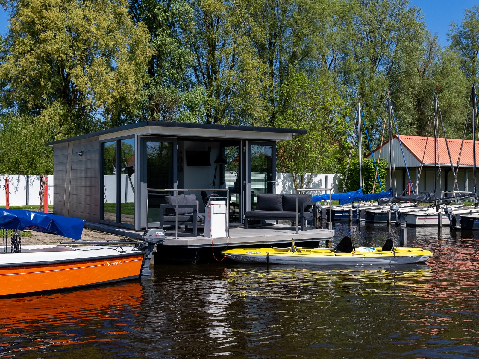 Hausboot Heeg 4 Personen