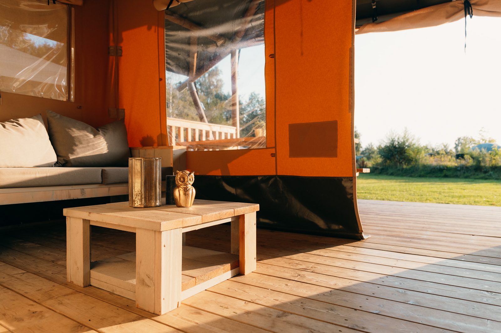 Safari cottage for six people