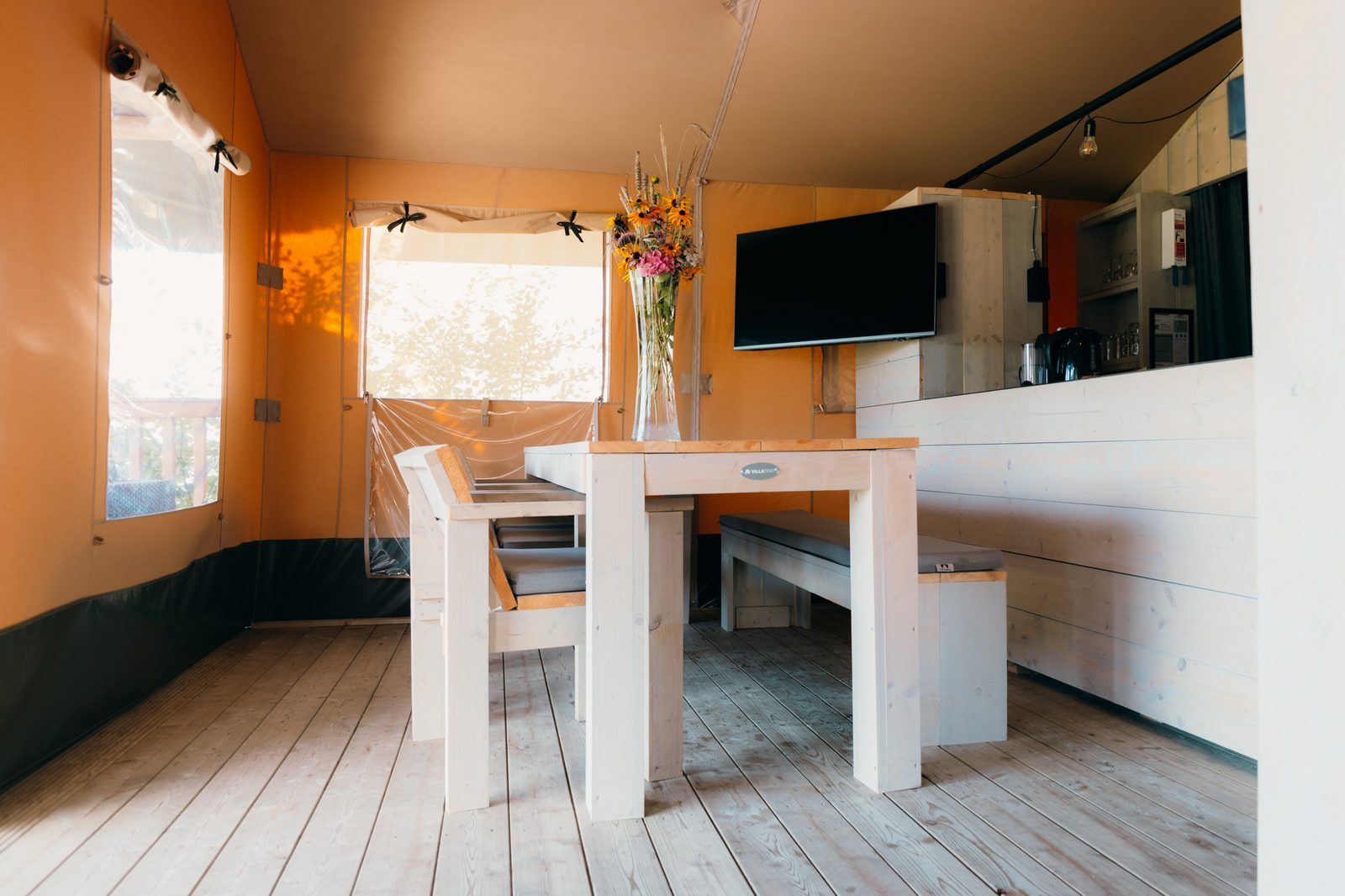 Safari cottage for six people