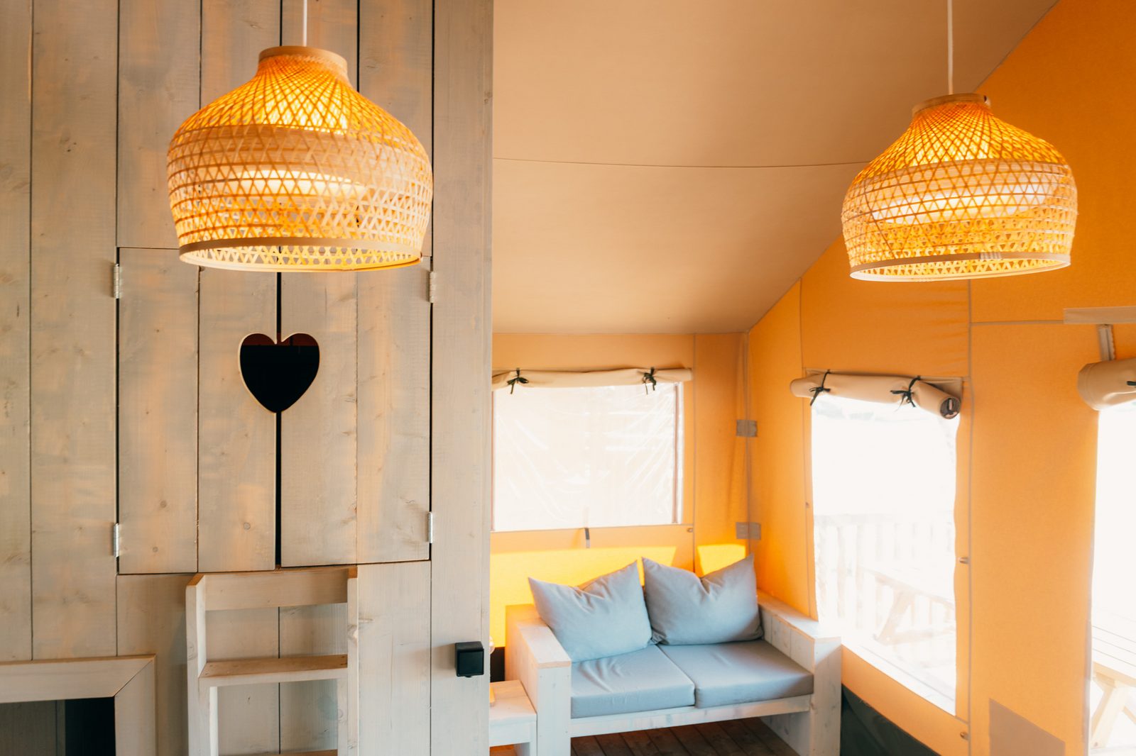 Safari cottage for six people