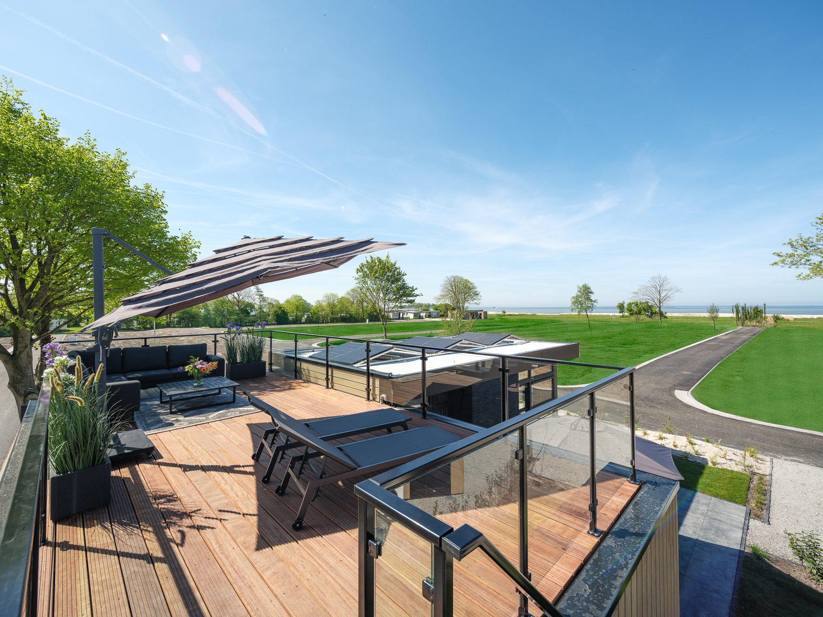 Villa L-Meerzicht | 4 Pers. Dachterrasse