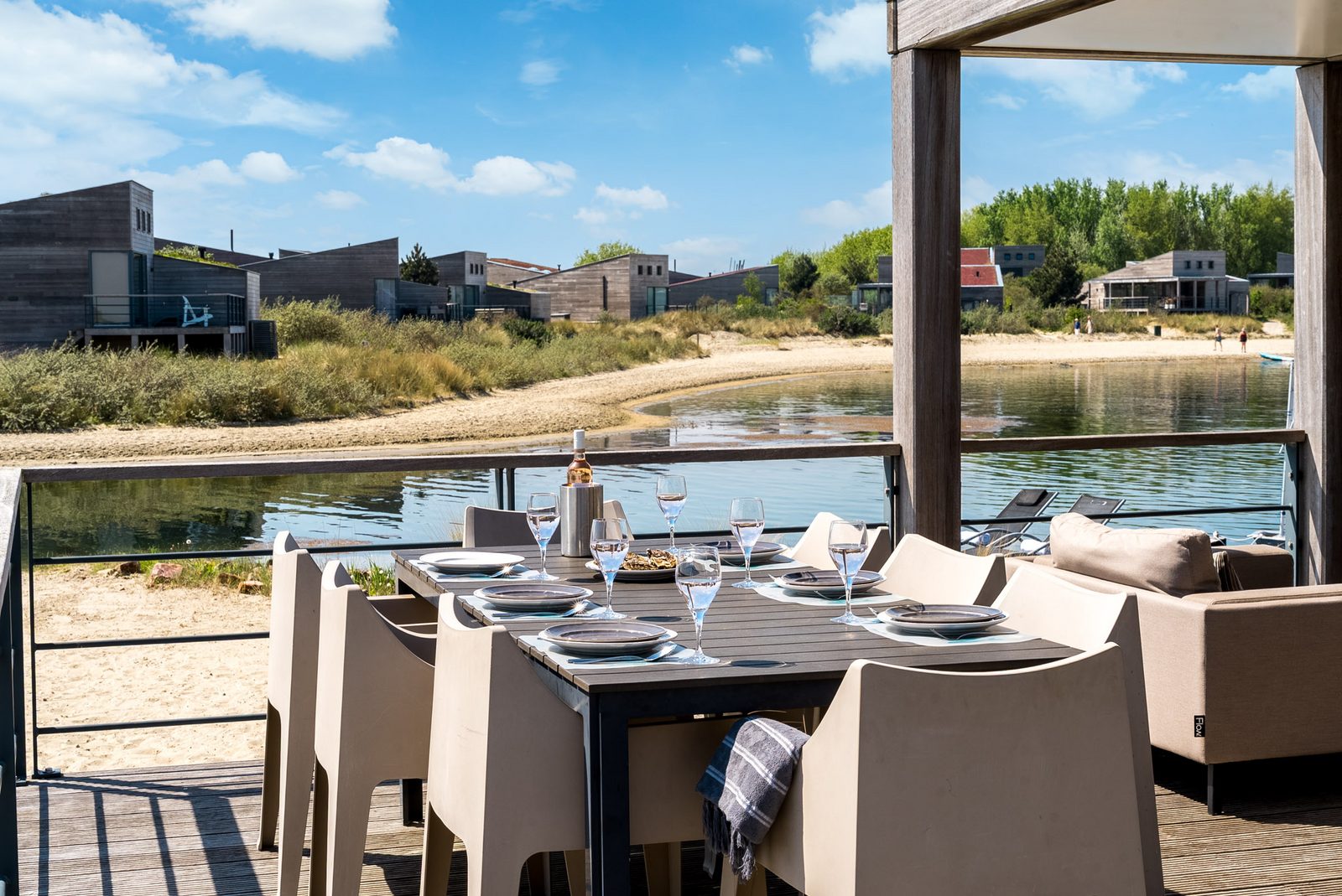Villa Super VIP | 4 Pers. (Villa 3) met privéstrand