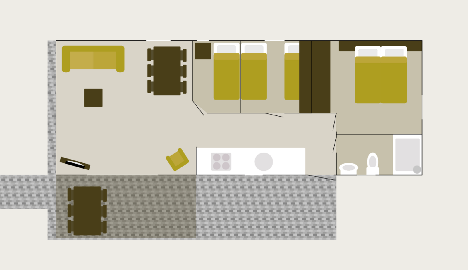 6-persoons Veluwelodge XL