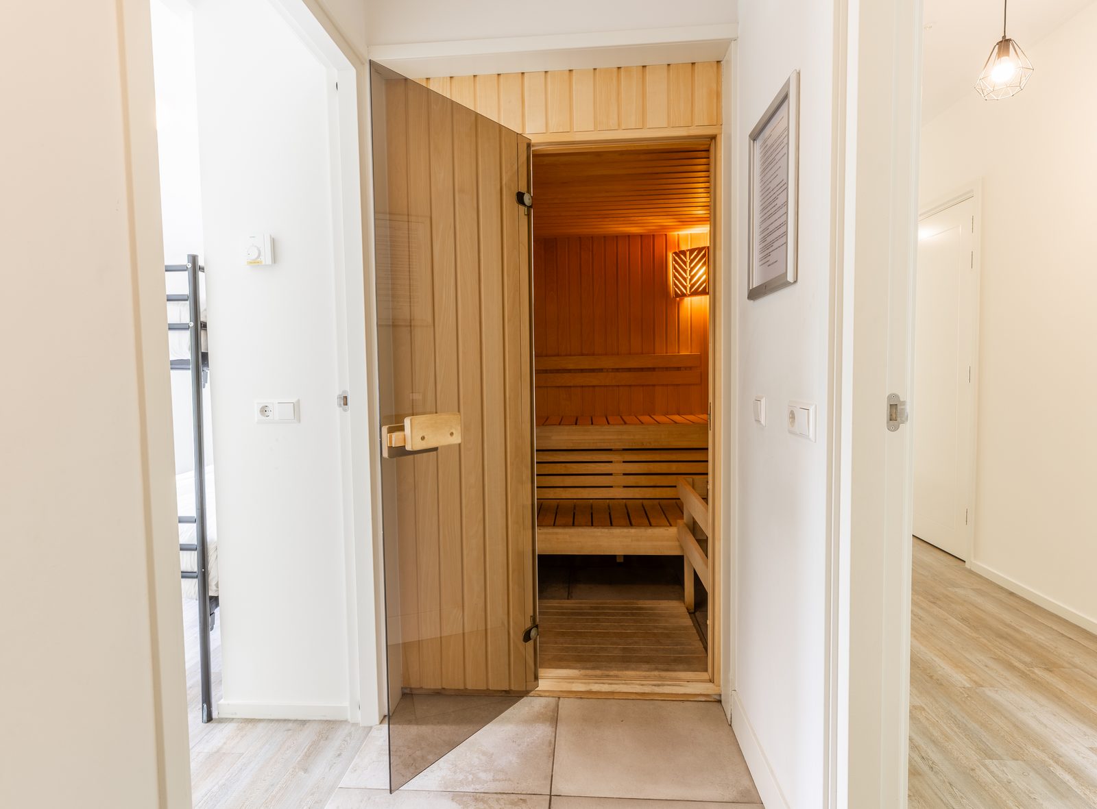 Boshuys 20 personen met Jacuzzi en Sauna