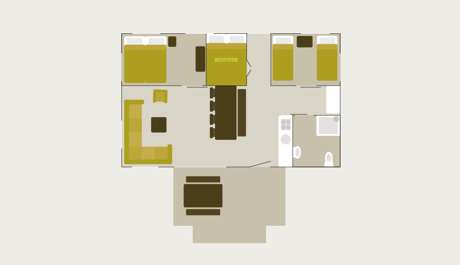 Luxuriöses Safarihaus für 8 Personen
