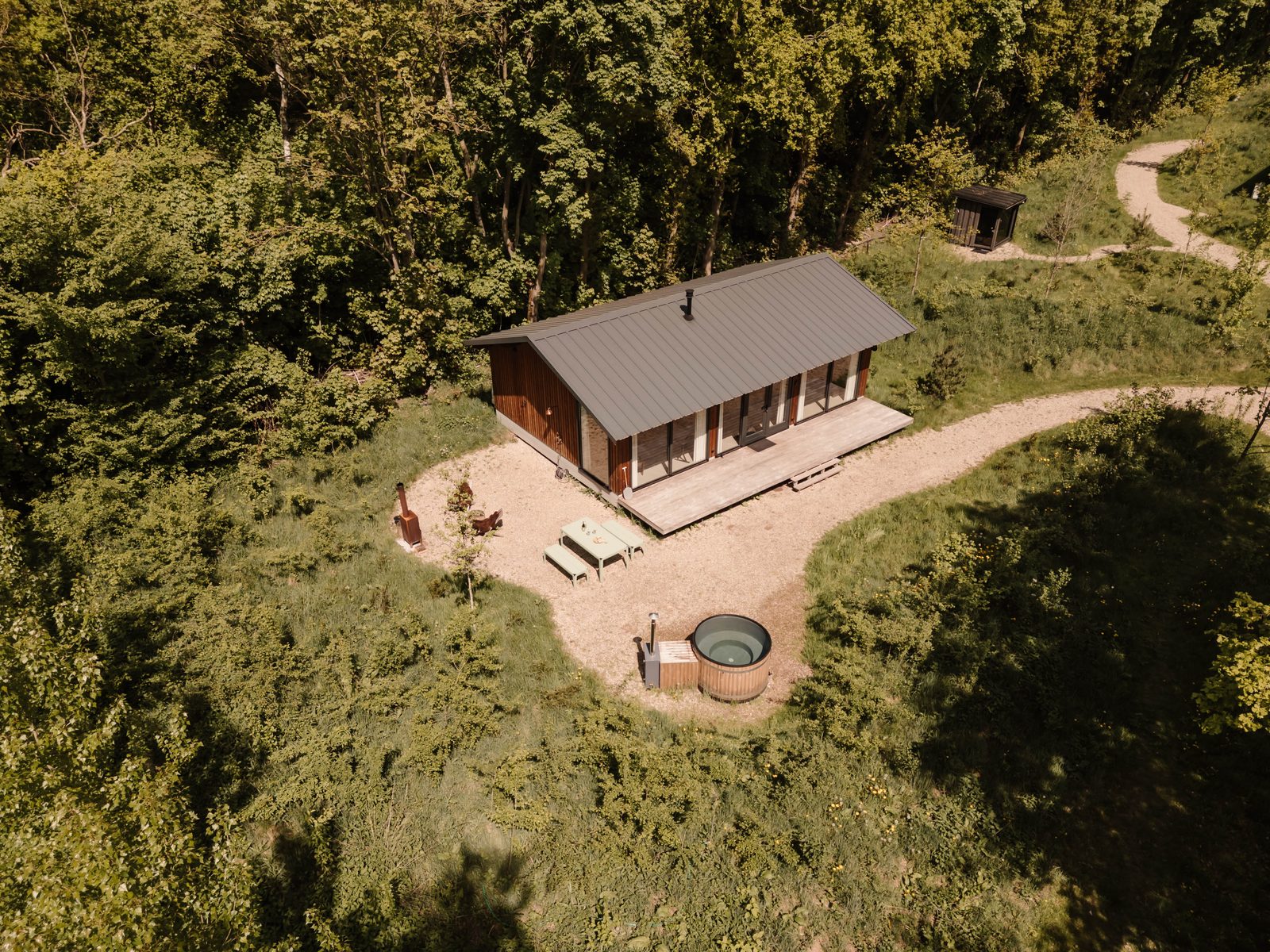 Willow House | Hot Tub & Bad | 2-Personen Ferienhaus
