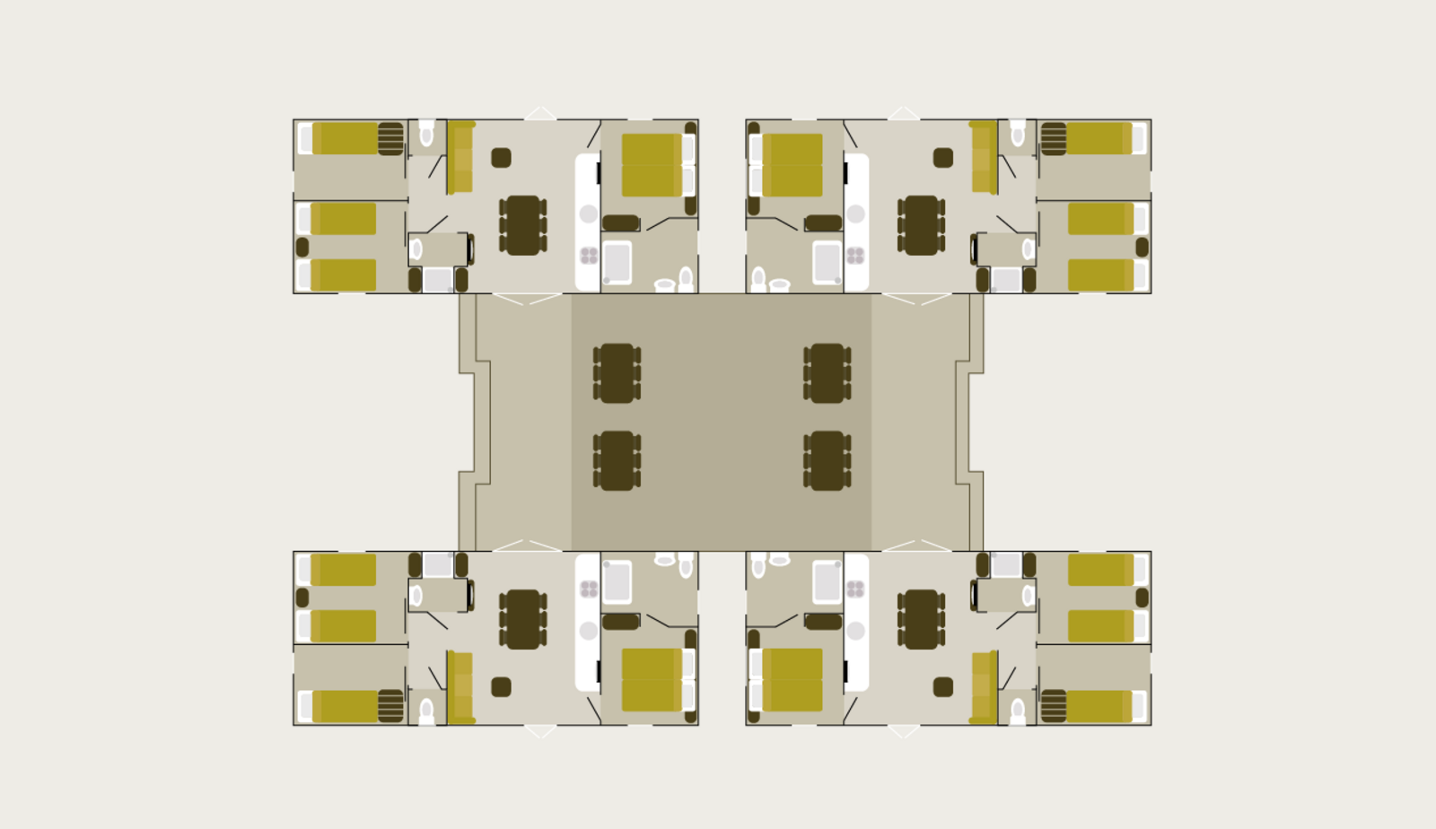 24 person Family lodge 