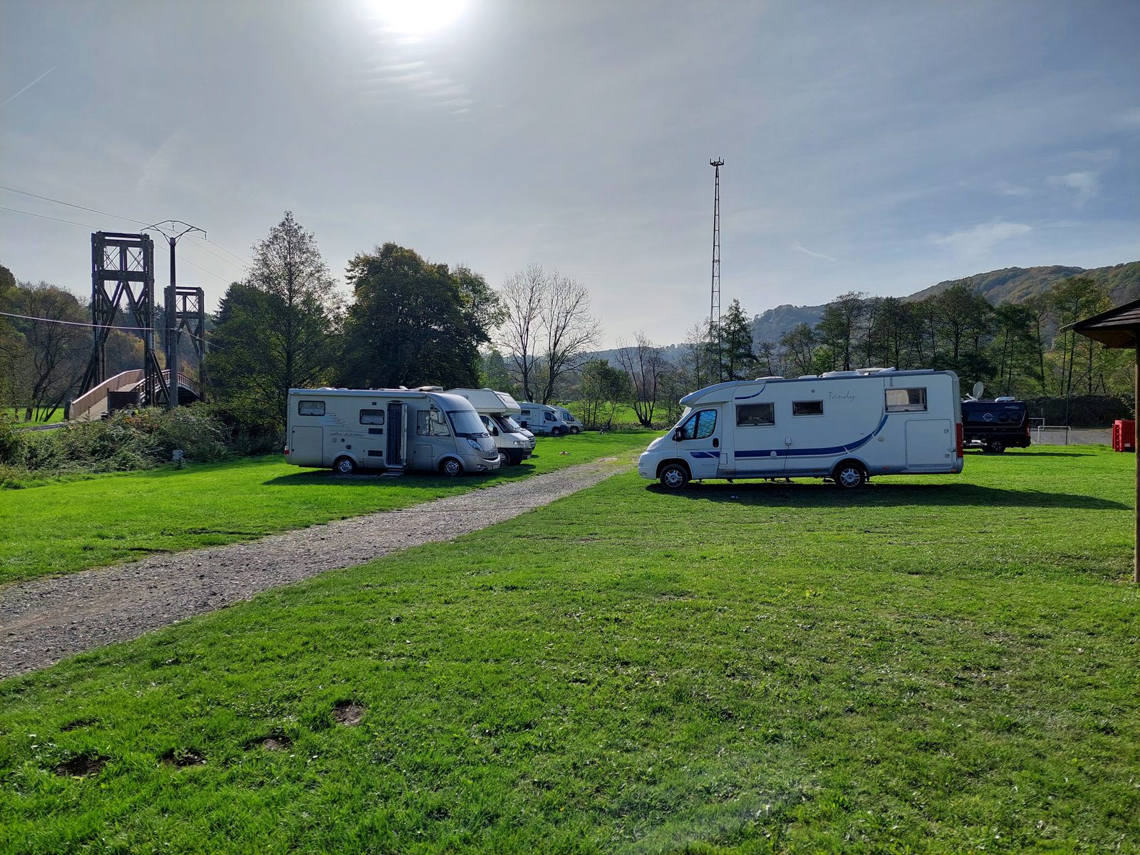 Emplacement avec électricité