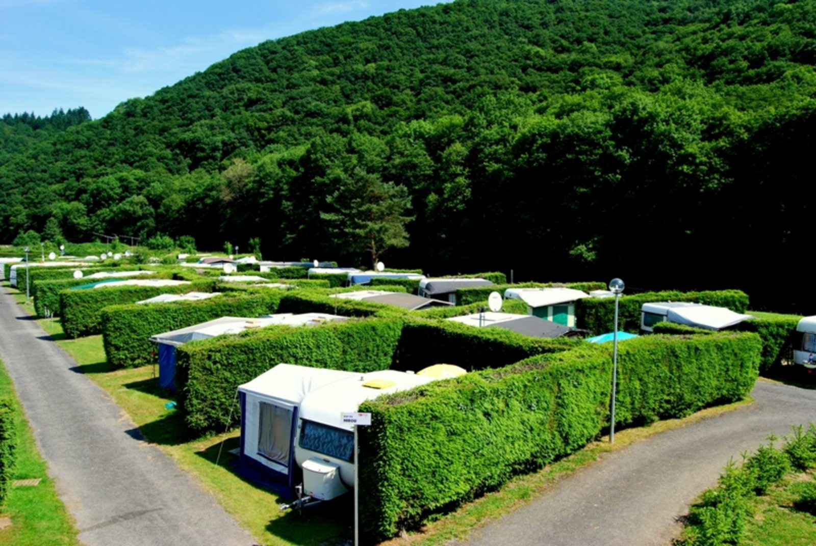 Emplacement avec électricité