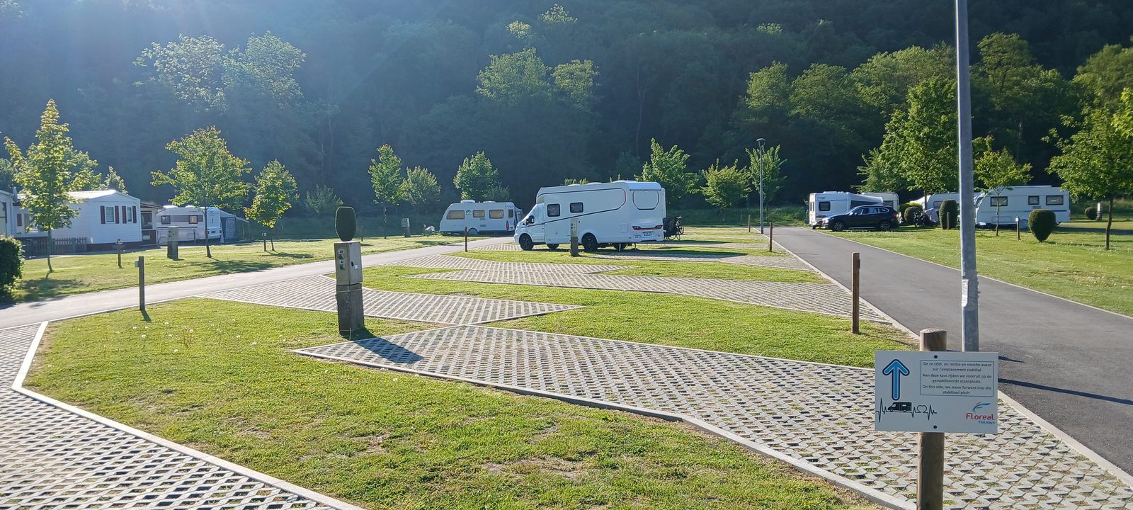 Aire de camping-car