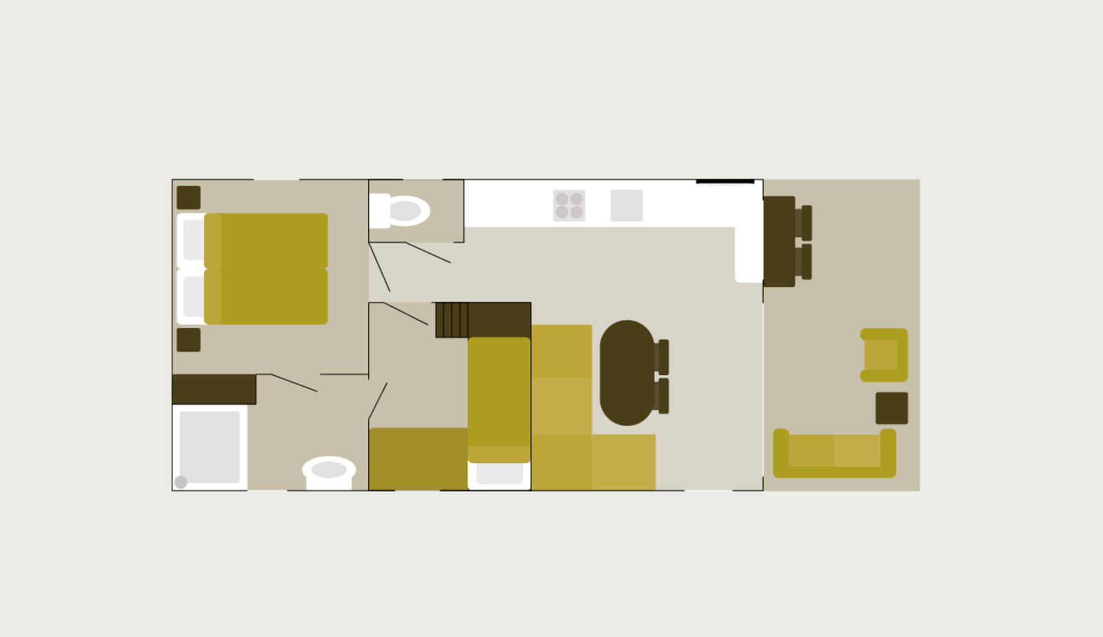 Tiny 4-Personen-Lodge
