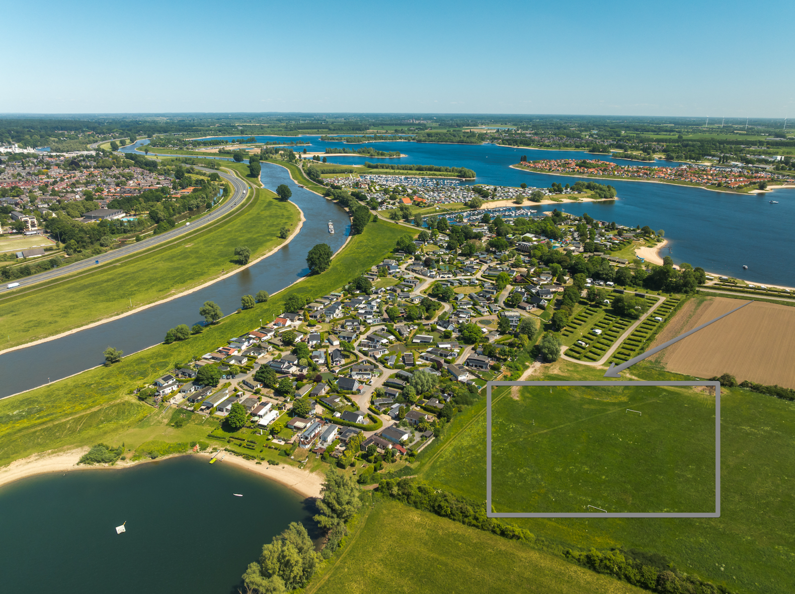 Campingplatz für Wanderer