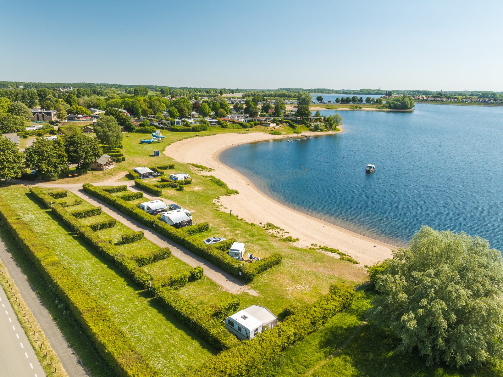 Comfortplaats aan het water