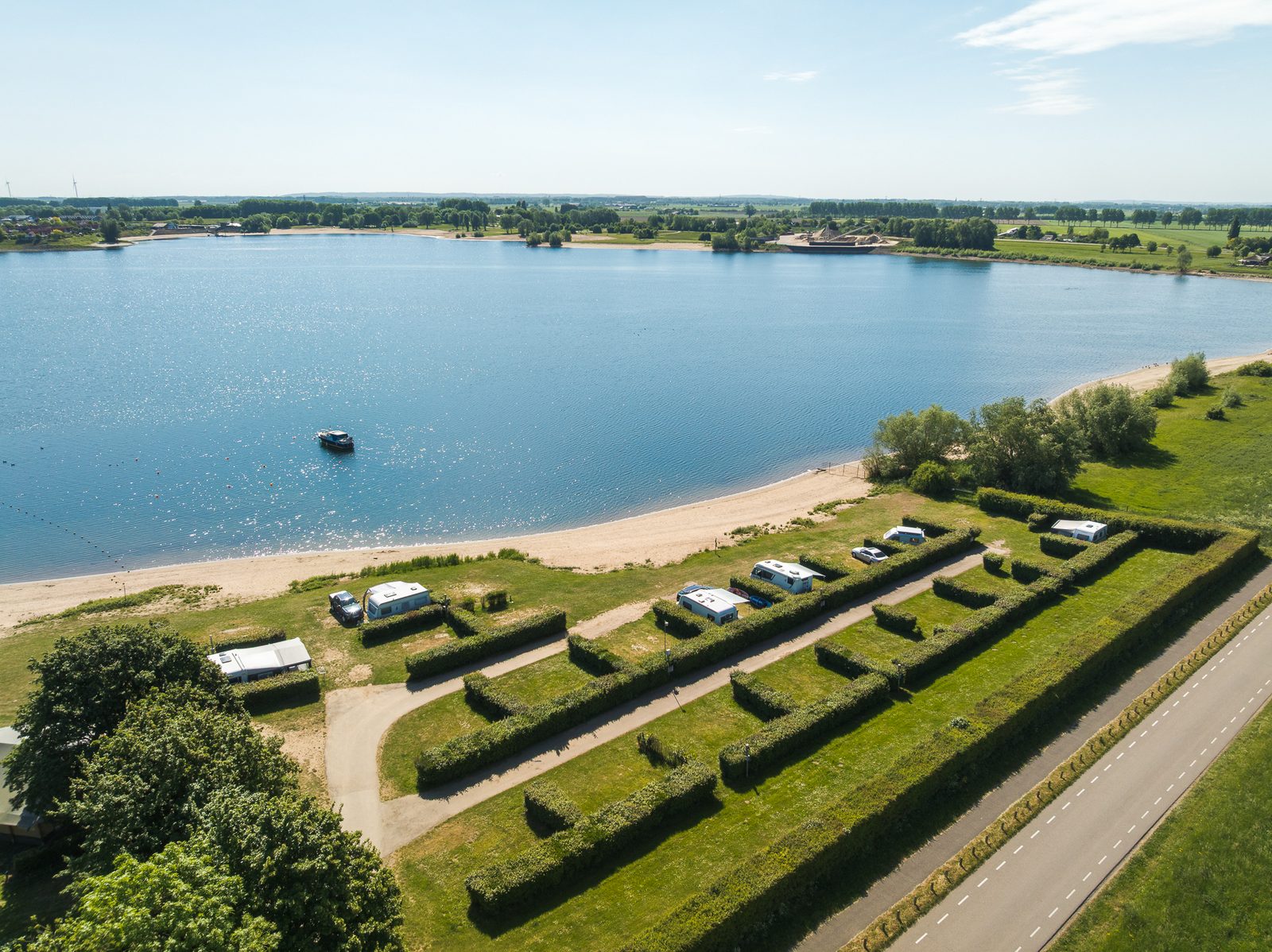 Comfortplaats aan het water