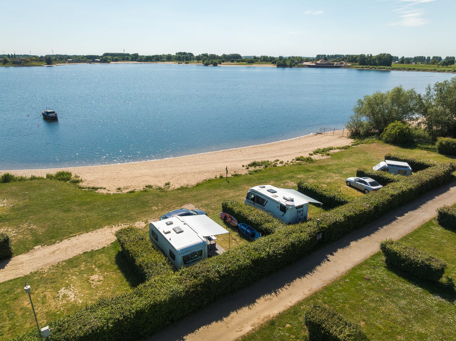 Comfortplaats aan het water