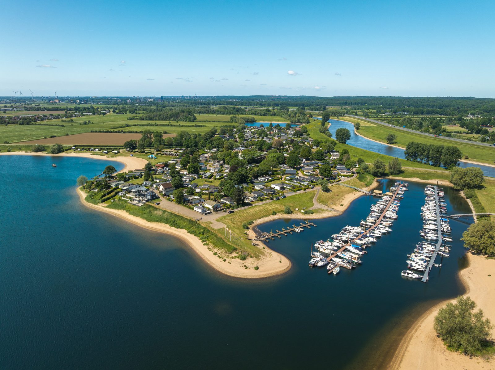 Comfortplaats aan het water