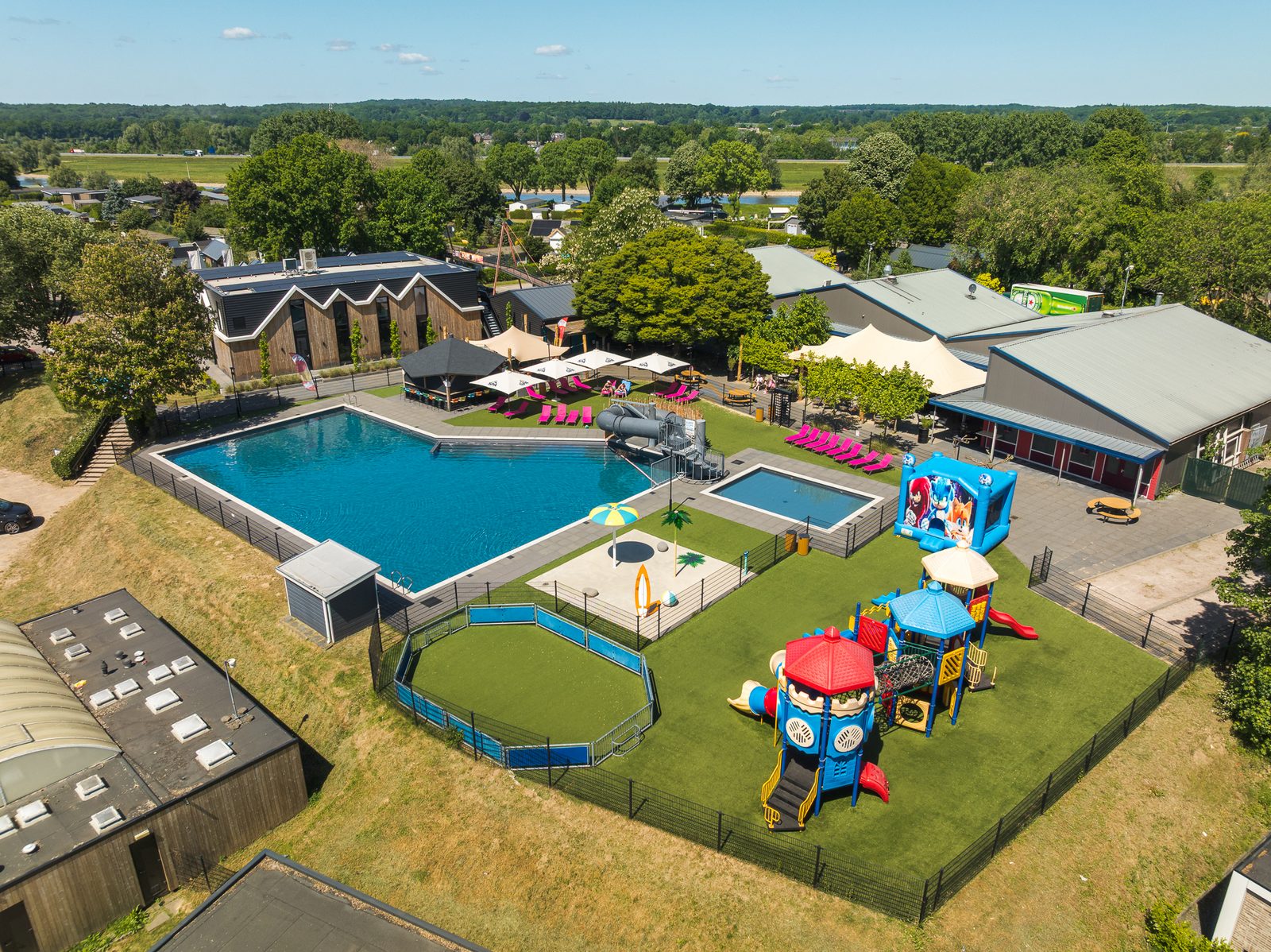 Comfortplaats aan het water