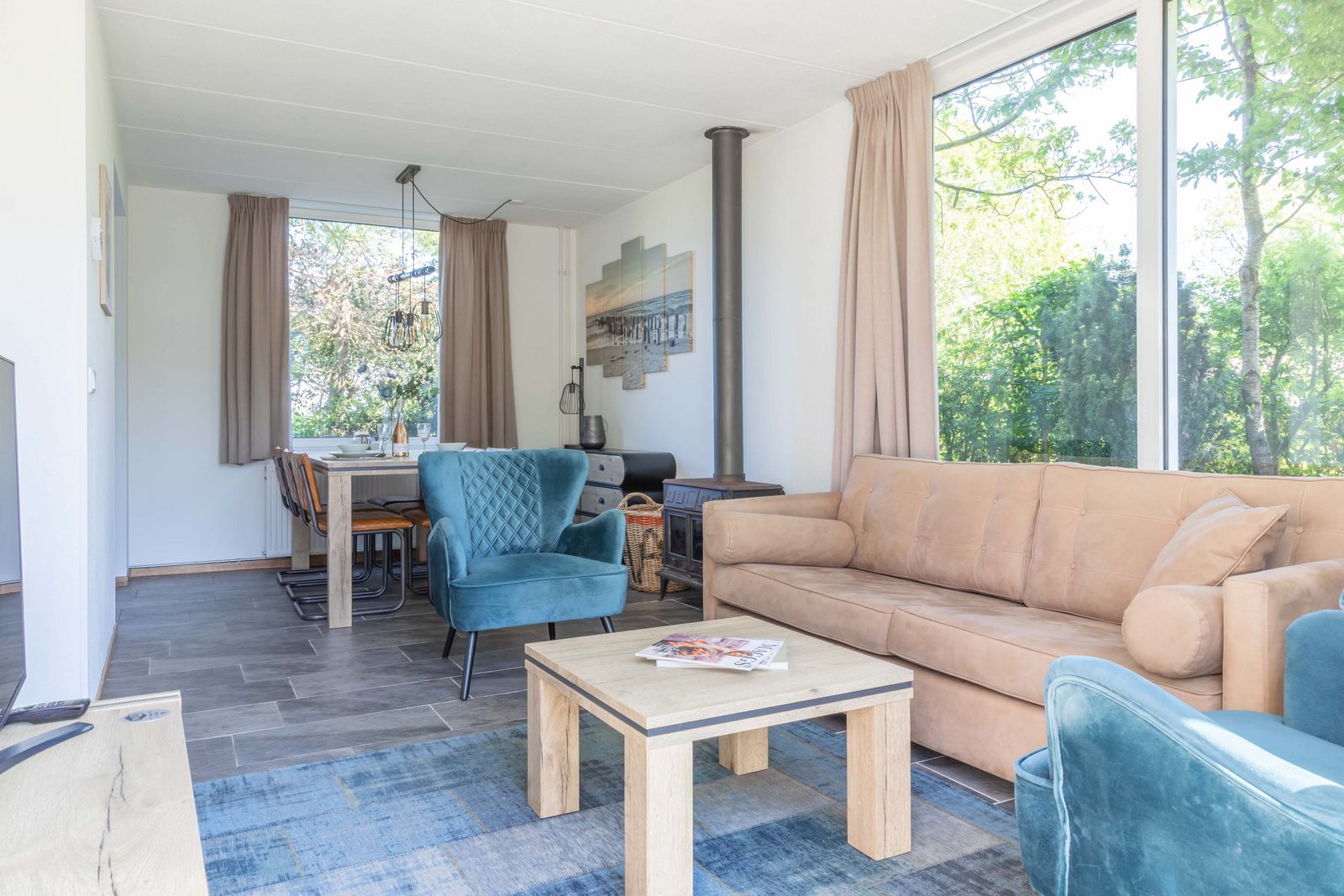 Duin Bungalow 102 5-persoons 3-slaapkamers