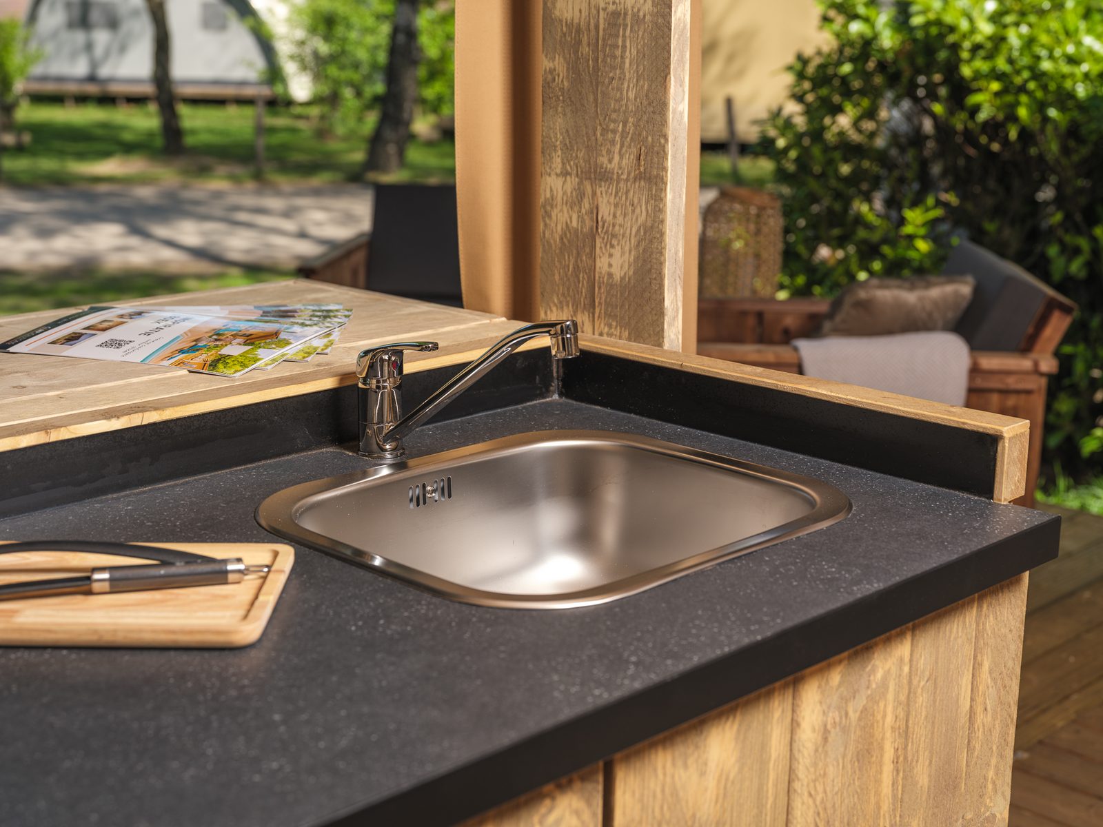 Safarisuite met privé sanitair | 5 personen