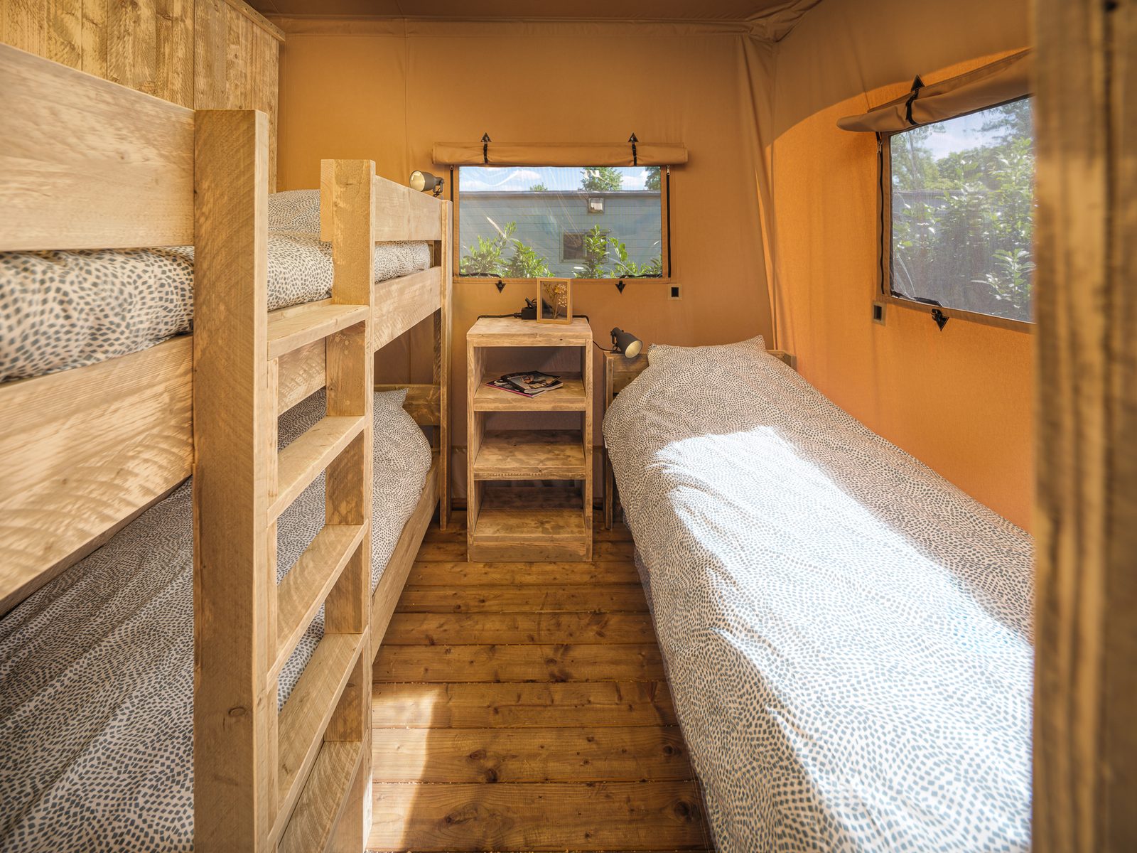 Safarisuite met privé sanitair | 5 personen