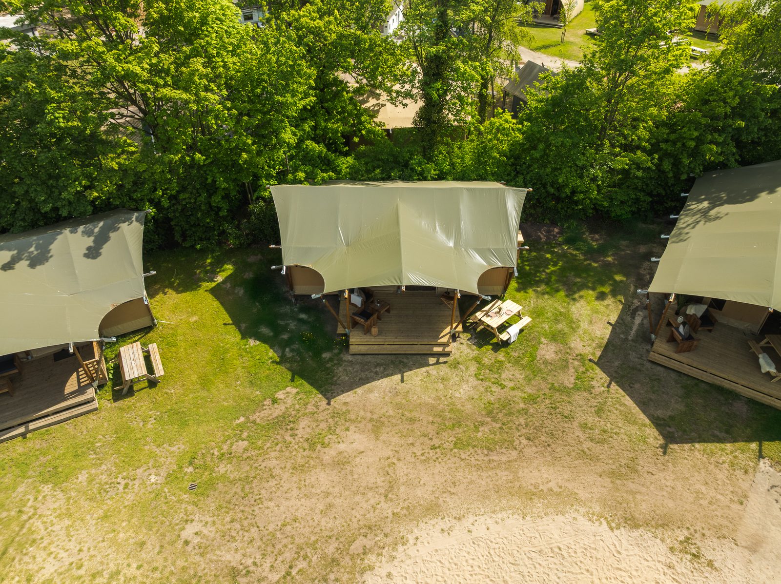 Safari tent with private bathroom | 8 people