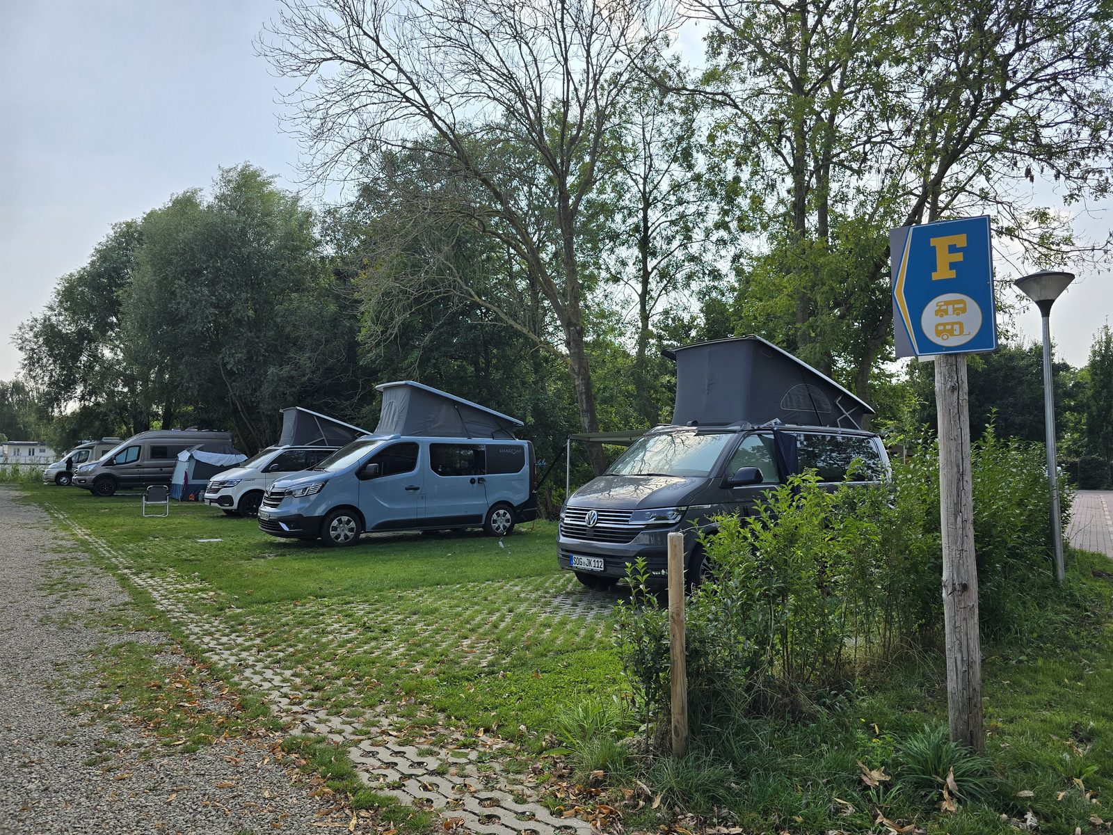 Camper/caravan plaatsen