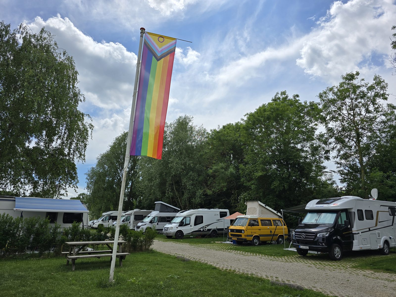 Camper/caravan plaatsen