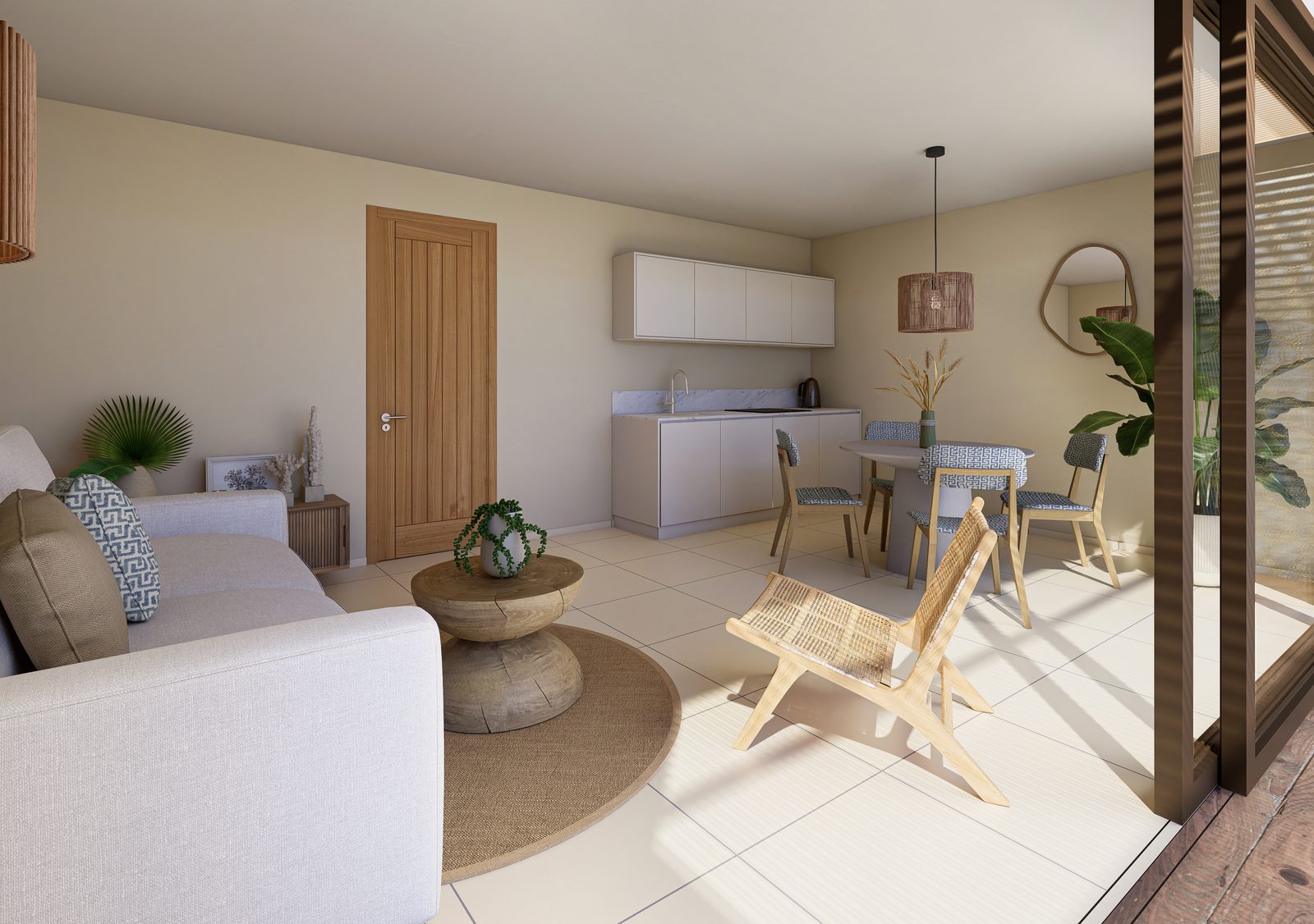 The Boho Oasis Resort (met terras en zwembadzicht)