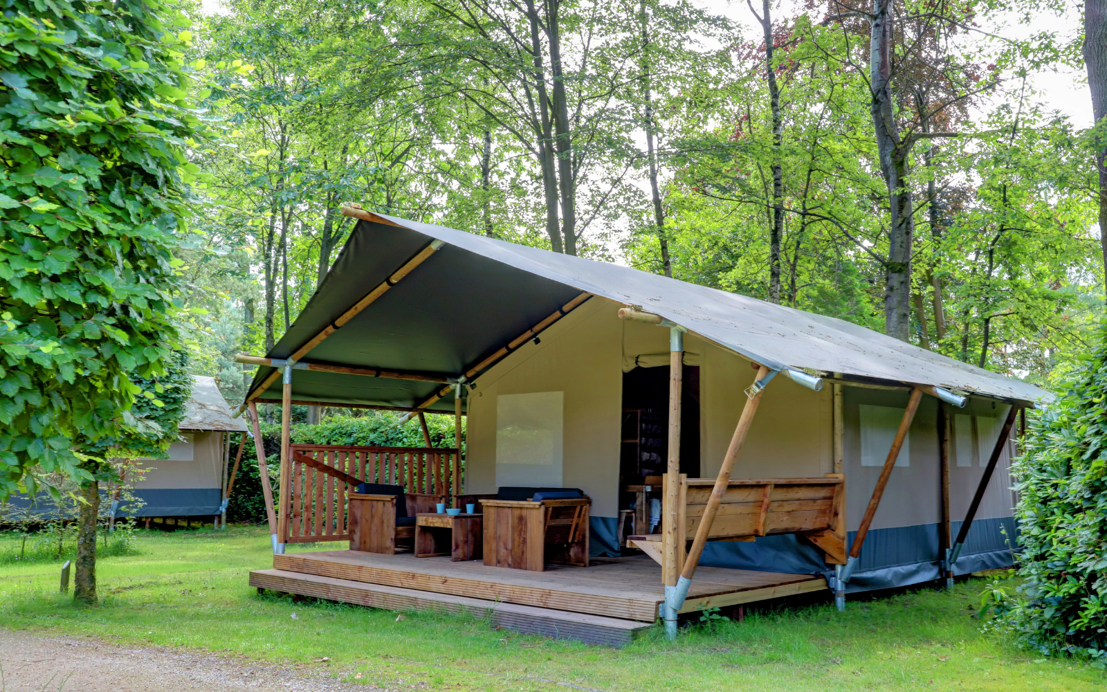 Safari Tenten met Sanitair 4 personen