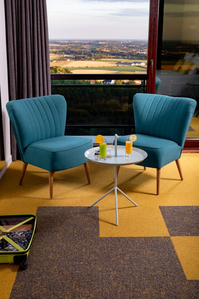 Chambre d’hôtel panoramique | 2 personnes