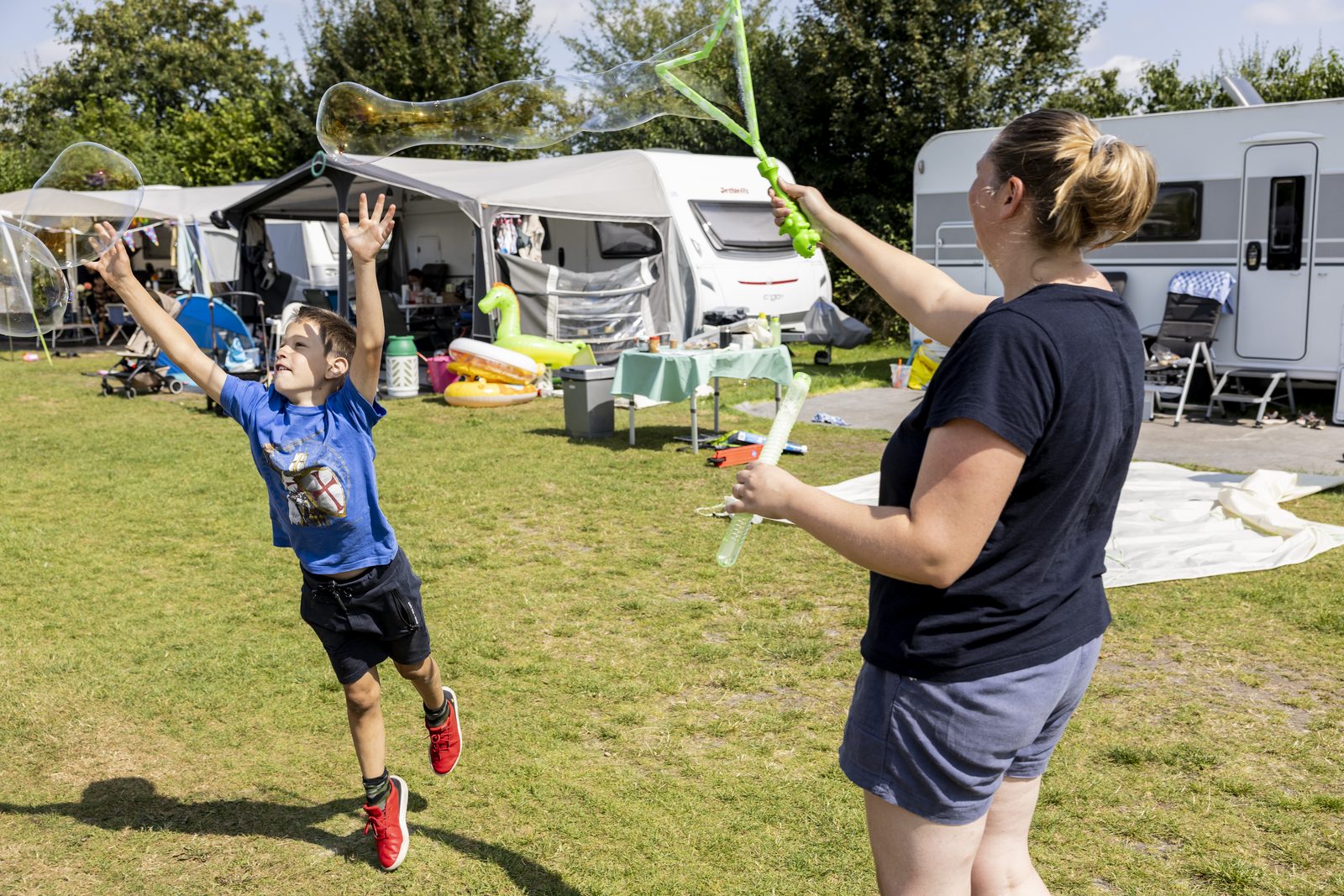 Pinksteren kampeerplaats huren incl. late check out op 2e Pinksterdag!