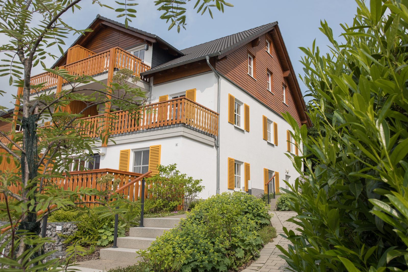 Holiday home 'Rothaarglück' Sauerland with view | 6-person apartment - am Gerkenstein 27 Neuastenberg