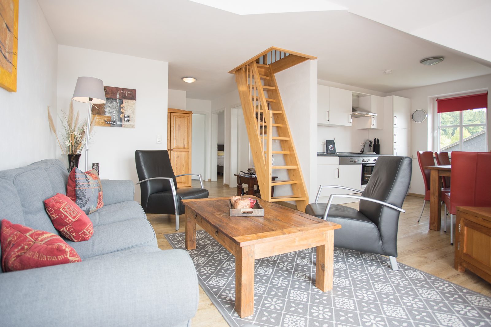 Holiday home 'Rothaarglück' Sauerland with view | 6-person apartment - am Gerkenstein 27 Neuastenberg