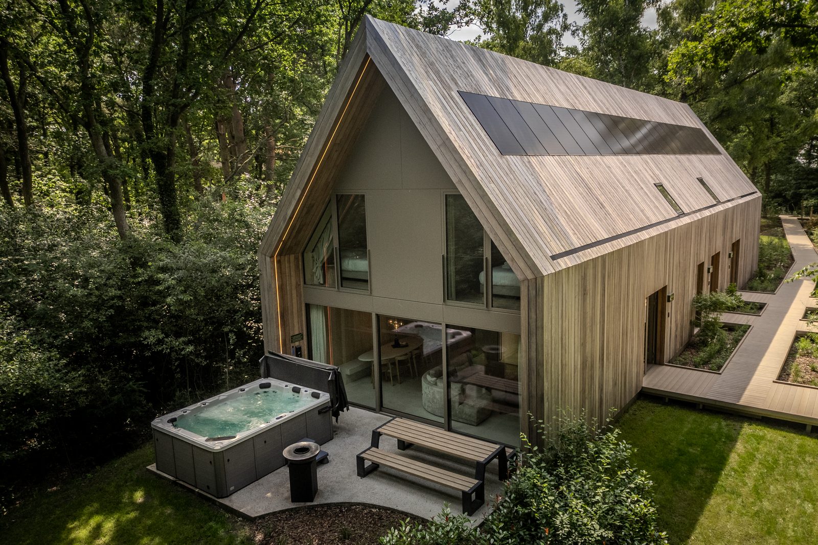 Lodge mit Jacuzzi | 8 Personen