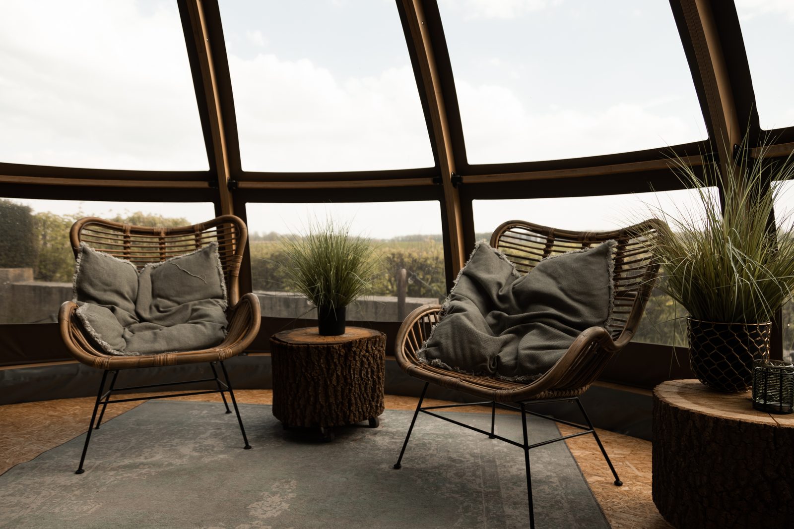 Panorama Dome met privé hottub