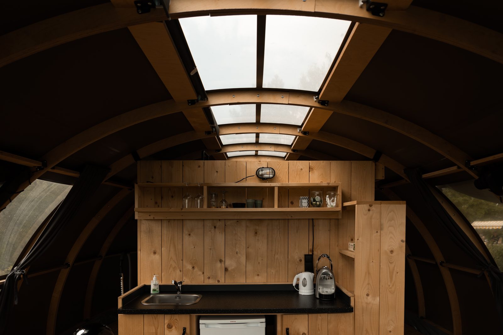 Panorama Dome met privé hottub