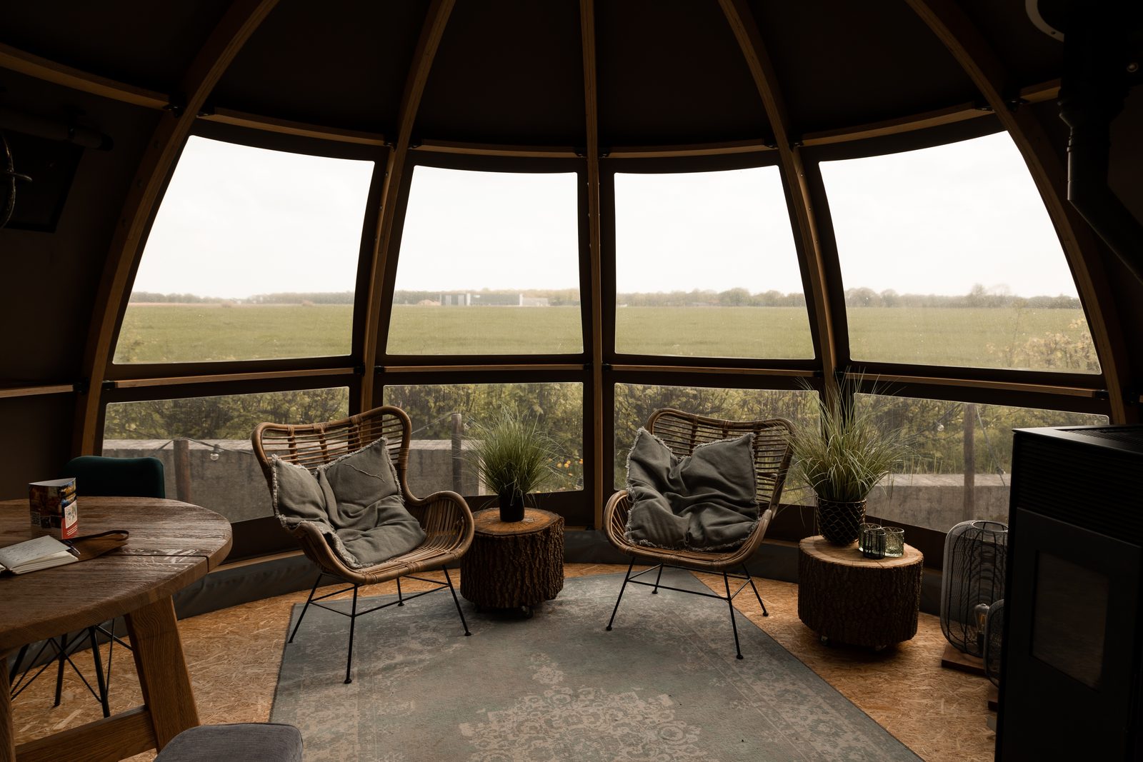 Panorama Dome met privé hottub