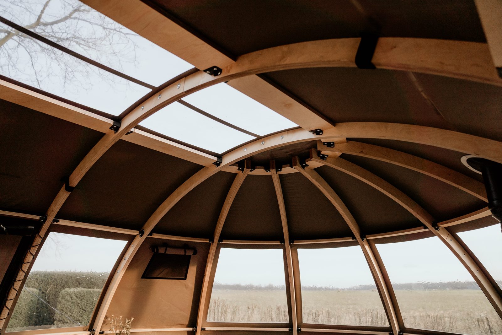 Panorama Dome met privé hottub