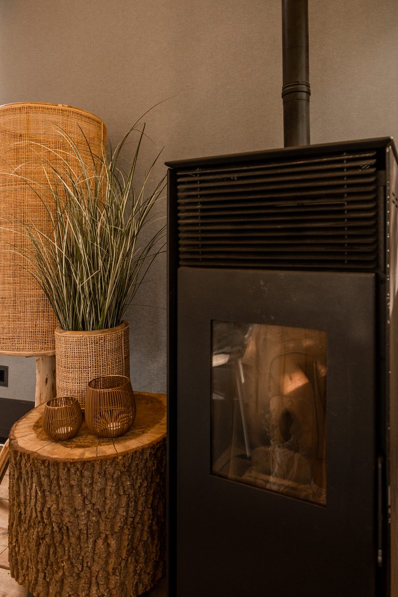 Arcade met privé hottub