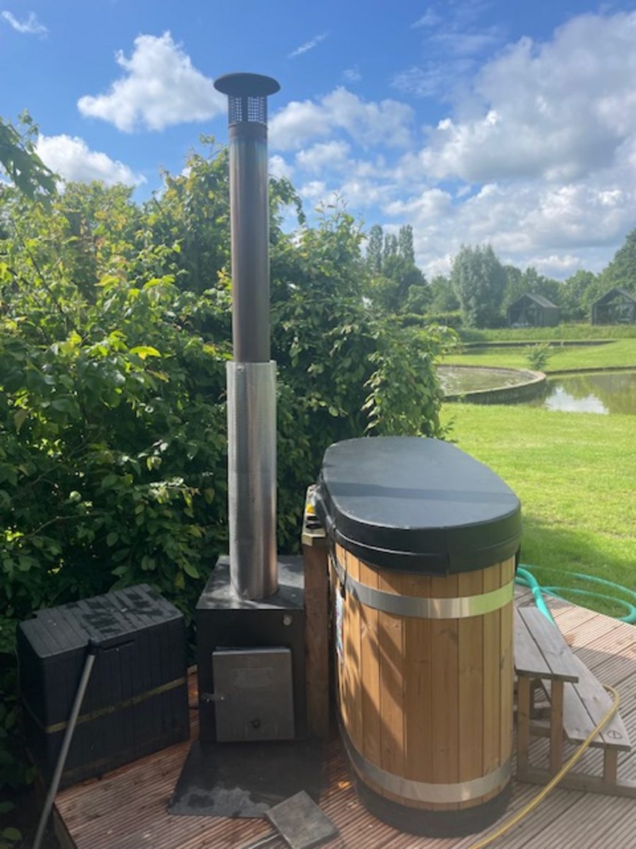 Offgrid met privé hottub