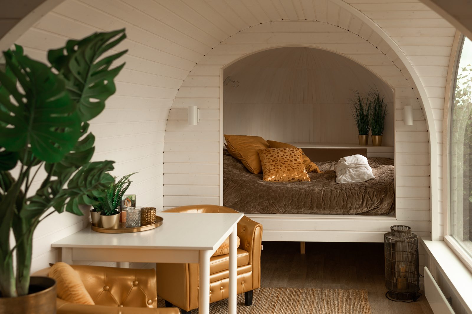 Iglu met privé hottub