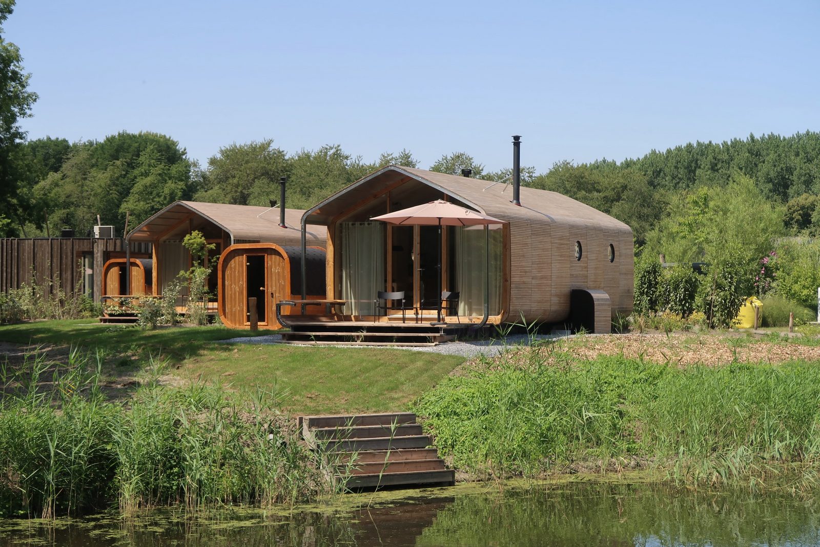 Wikkelhouse met Sauna & Ligbad I 2 pers.