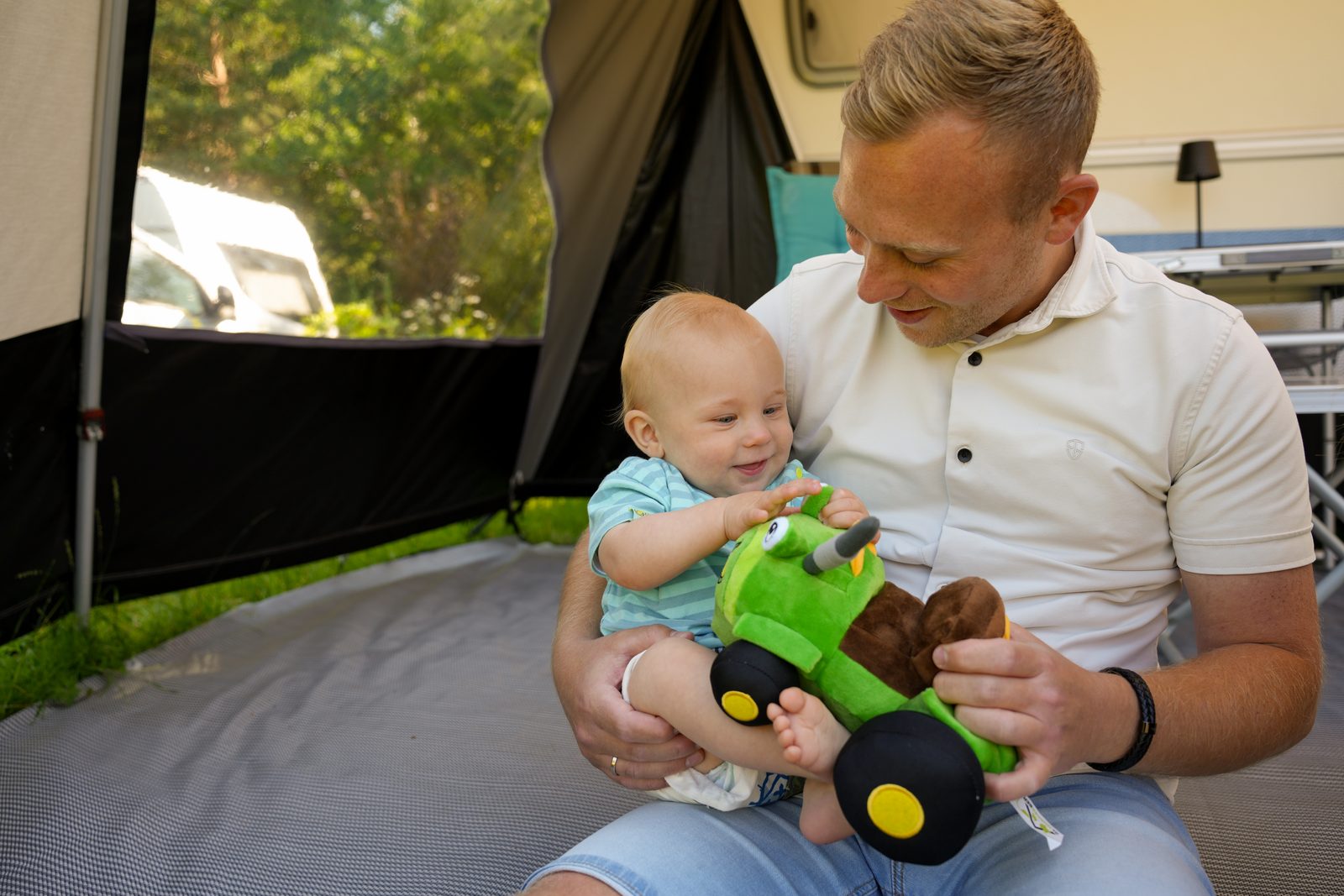 Comfortplaats met privé sanitair