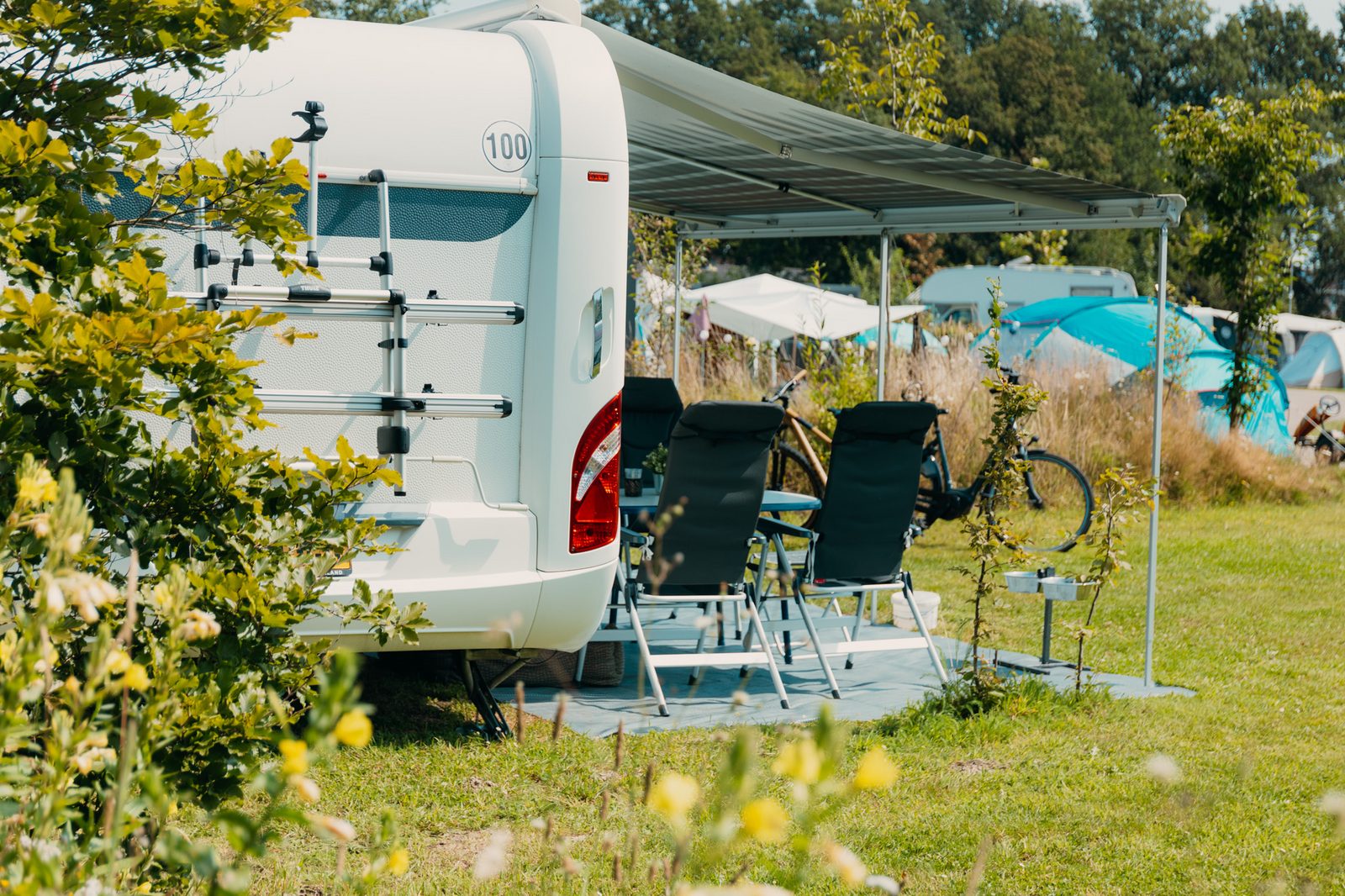 Comfort kampeerplaats