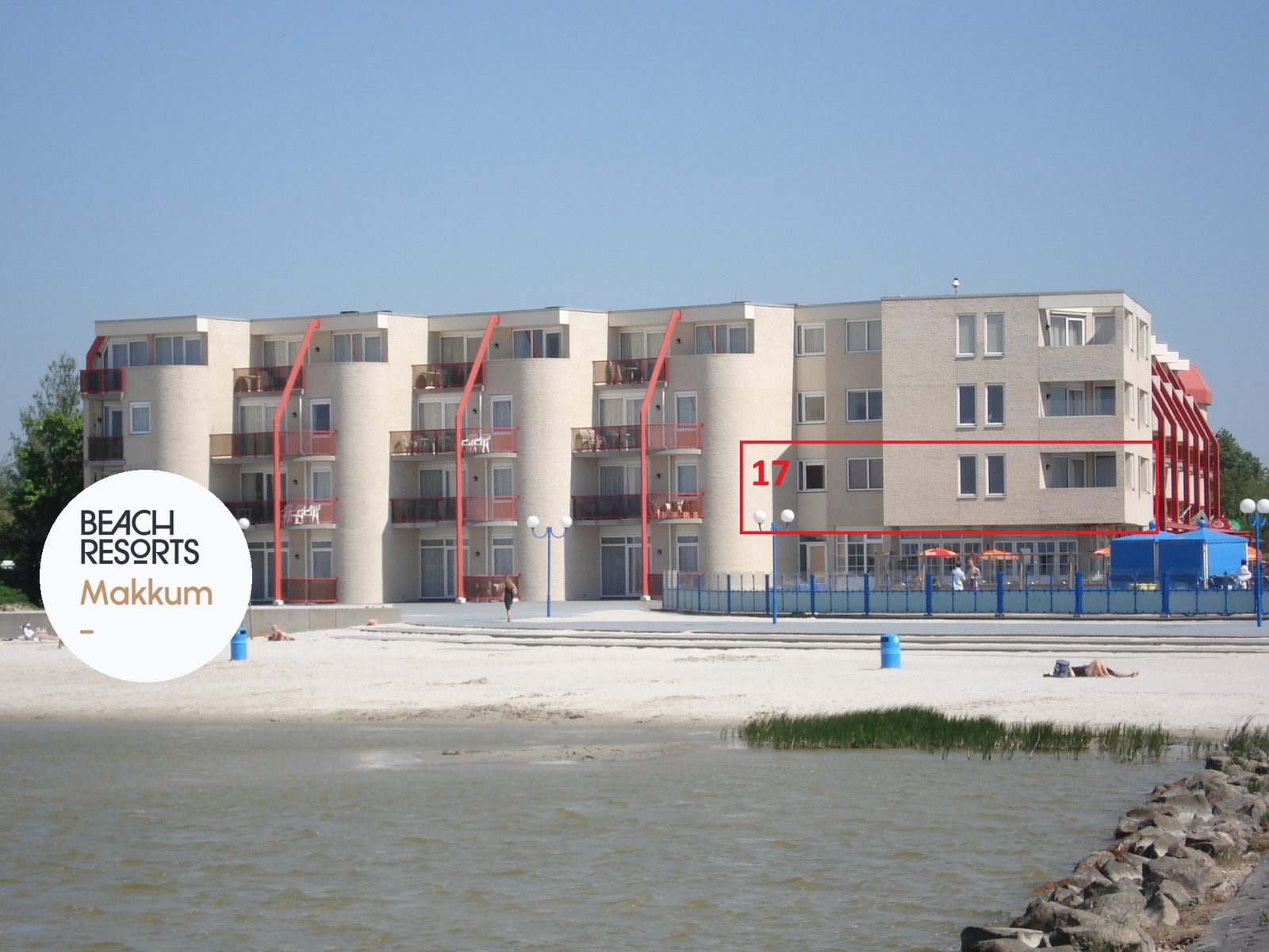 Hoekappartement aan het Strand met IJsselmeerzicht - Zuiderzee State+ XL 1