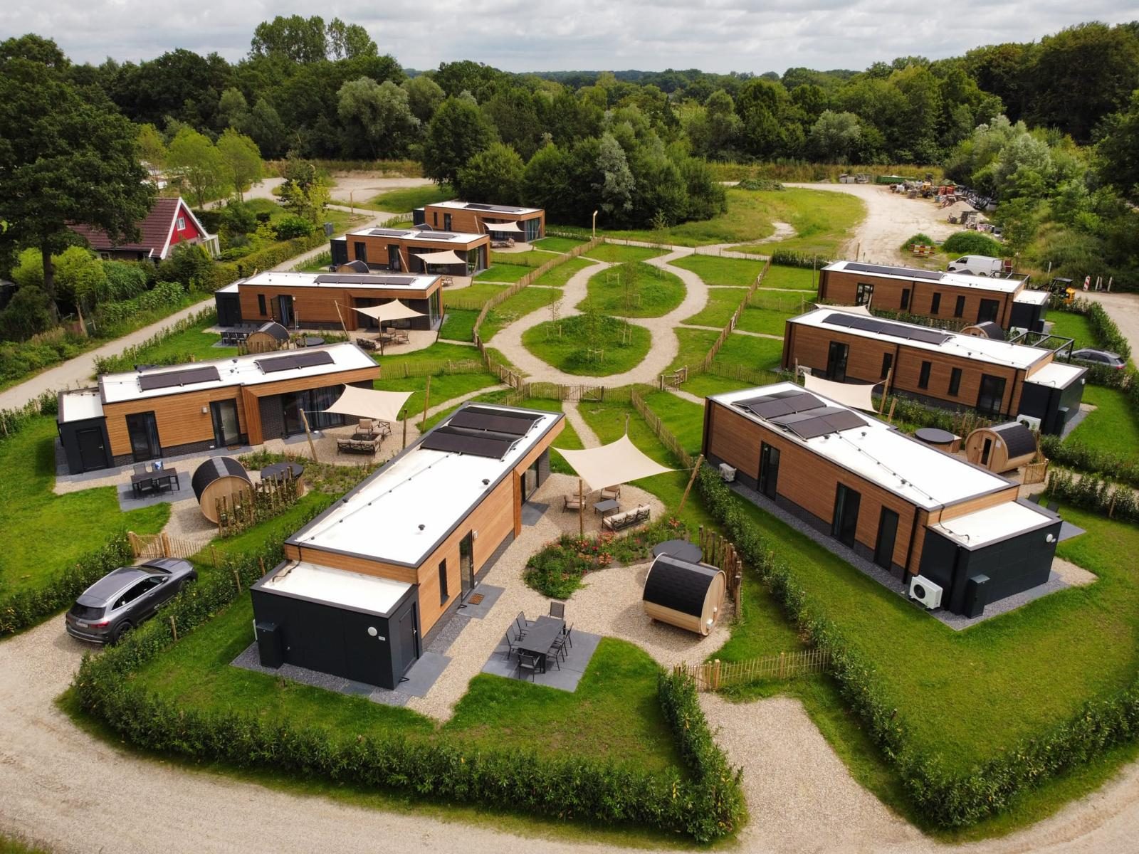 Parklodge 6 met hondenhek, sauna en hottub