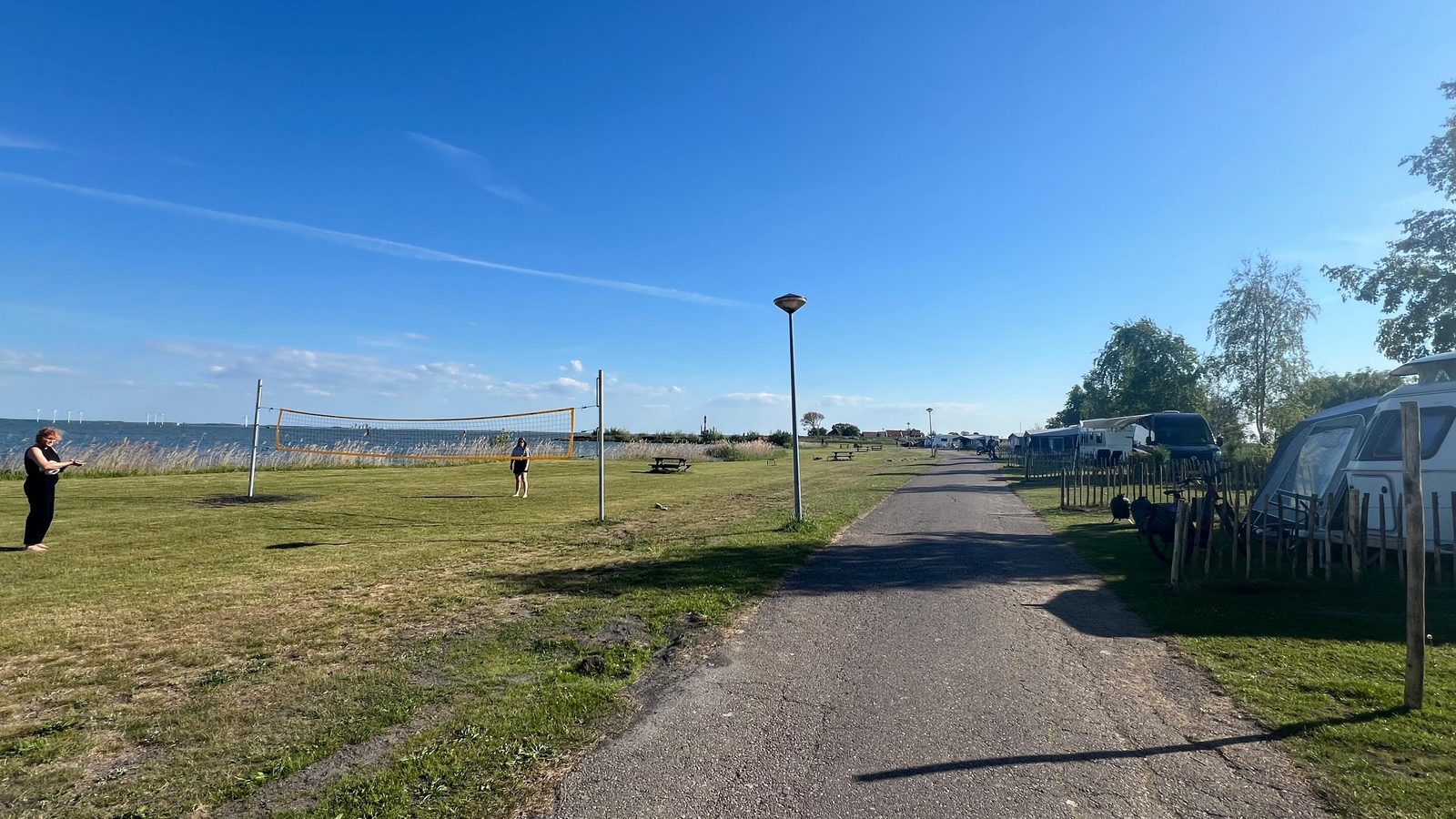 Kampeerplaats Comfort aan het water