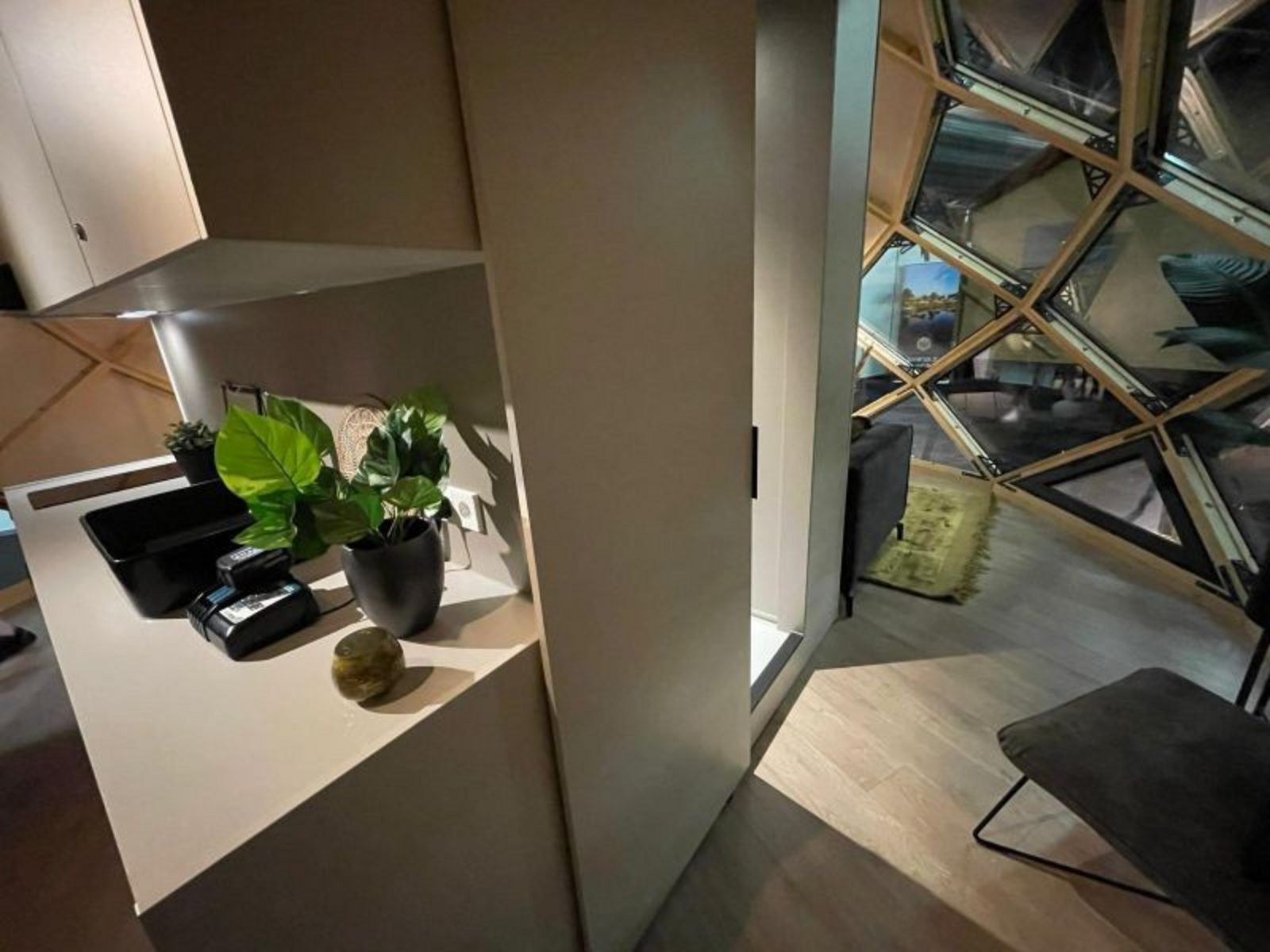 Armadillo met privé hottub