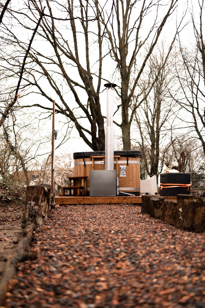 Armadillo met privé hottub