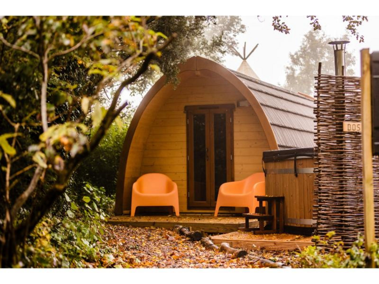 Bospod met privé hottub